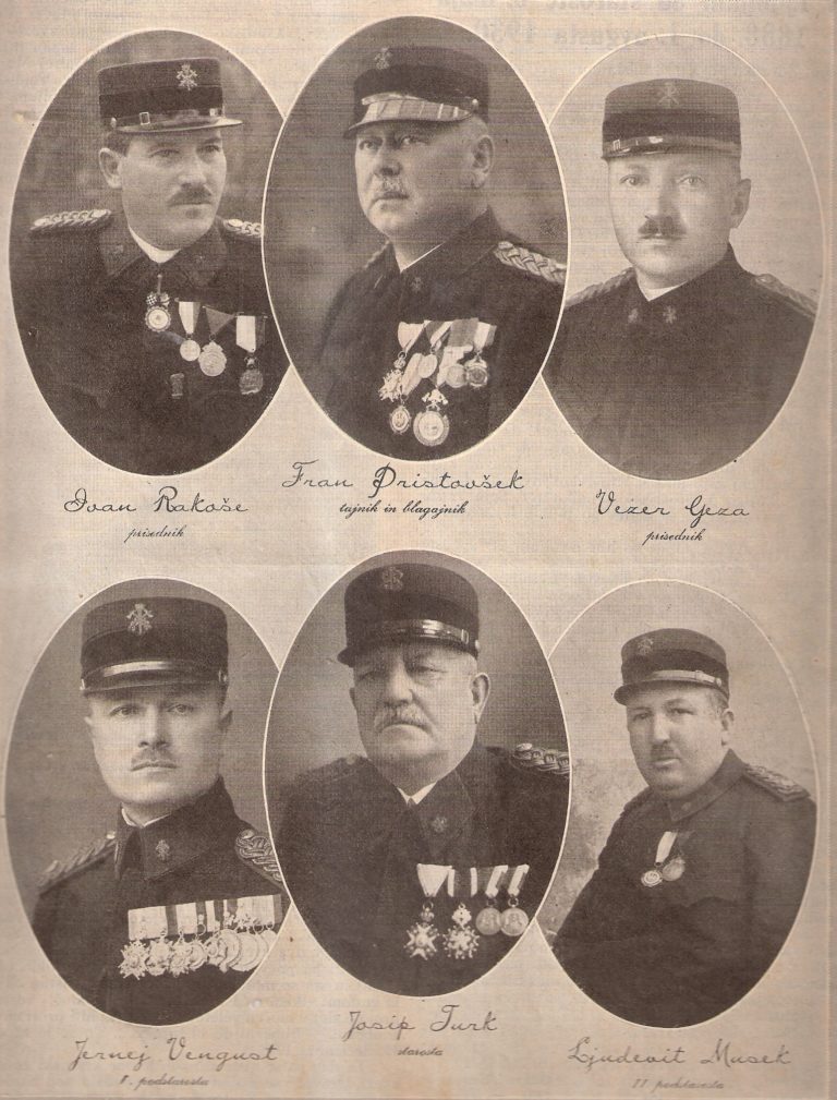 Starešinstvo JGZ leta 1930